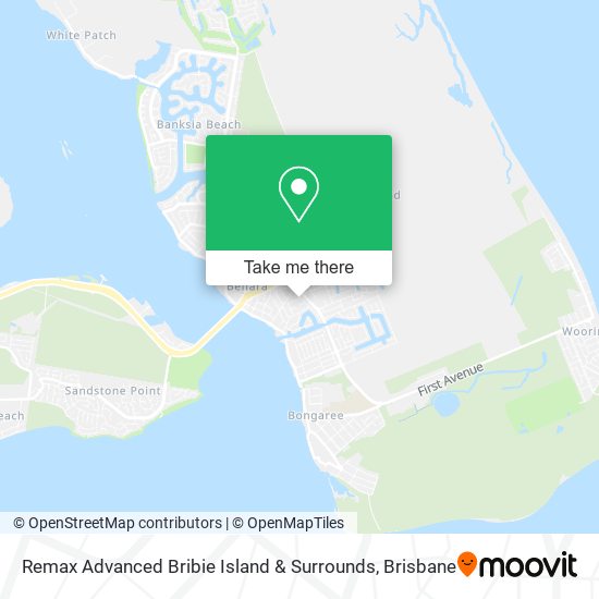 Remax Advanced Bribie Island & Surrounds map