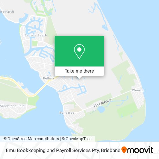 Emu Bookkeeping and Payroll Services Pty map