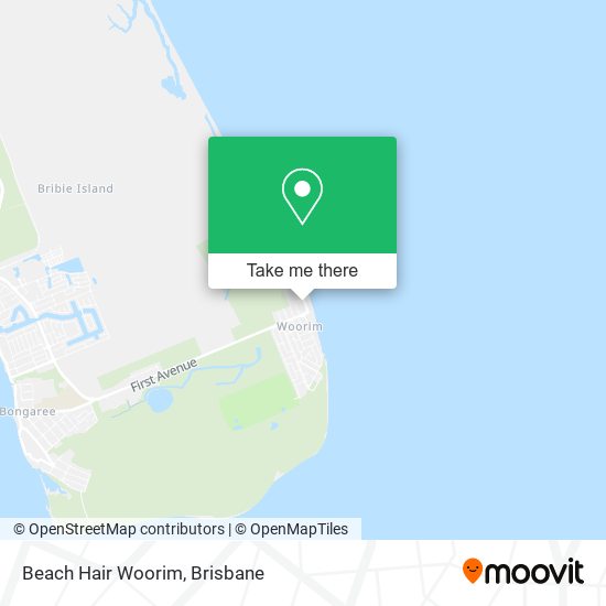 Beach Hair Woorim map