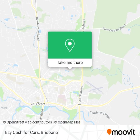 Ezy Cash for Cars map