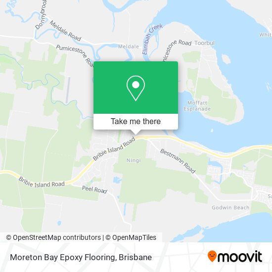 Moreton Bay Epoxy Flooring map