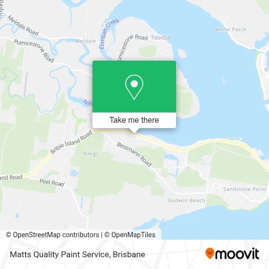 Mapa Matts Quality Paint Service