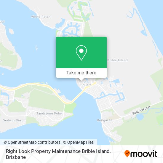 Right Look Property Maintenance Bribie Island map