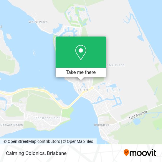 Calming Colonics map