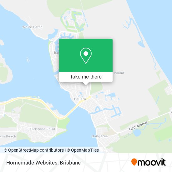 Homemade Websites map