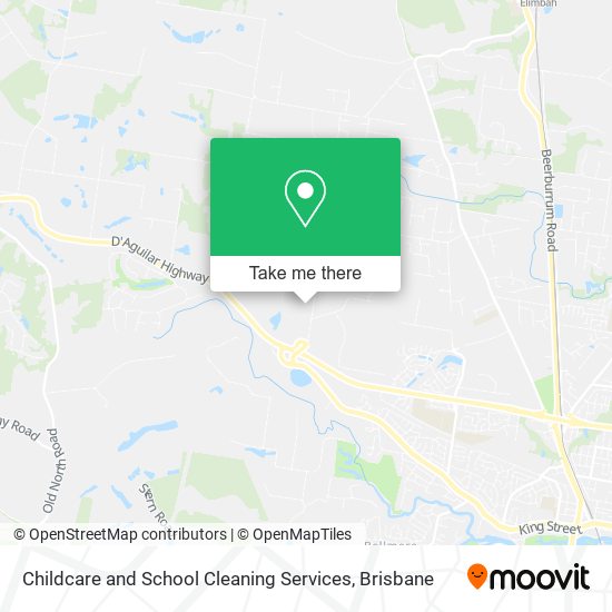 Childcare and School Cleaning Services map
