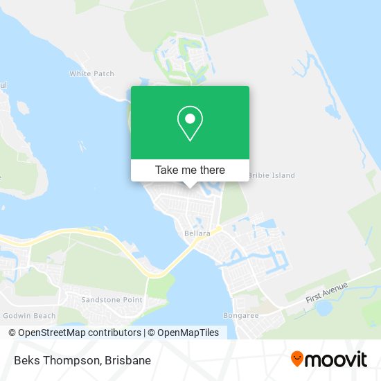 Beks Thompson map