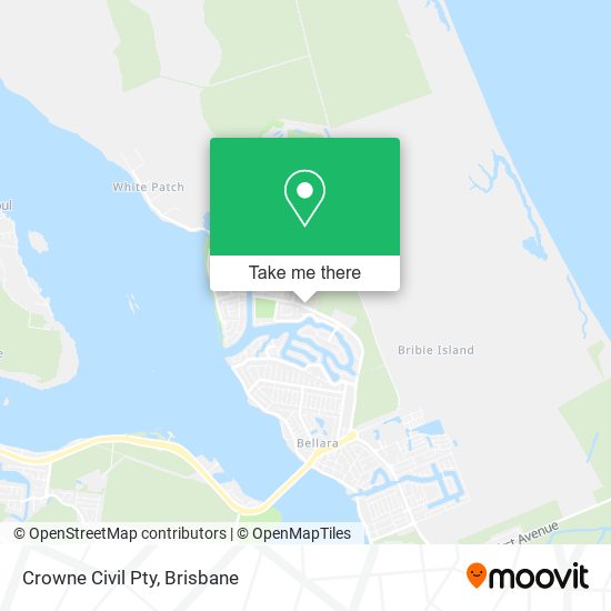 Crowne Civil Pty map