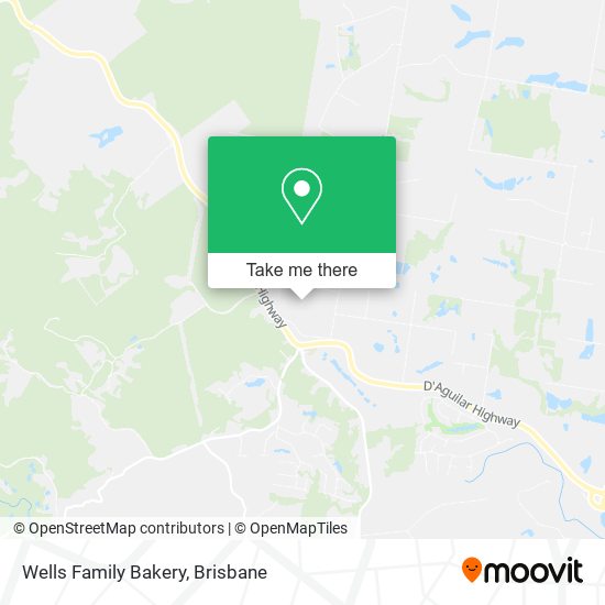 Wells Family Bakery map