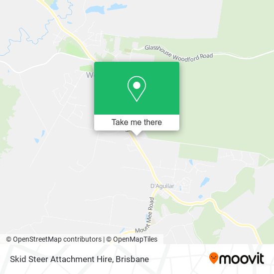 Skid Steer Attachment Hire map
