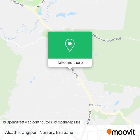 Alcath Frangipani Nursery map