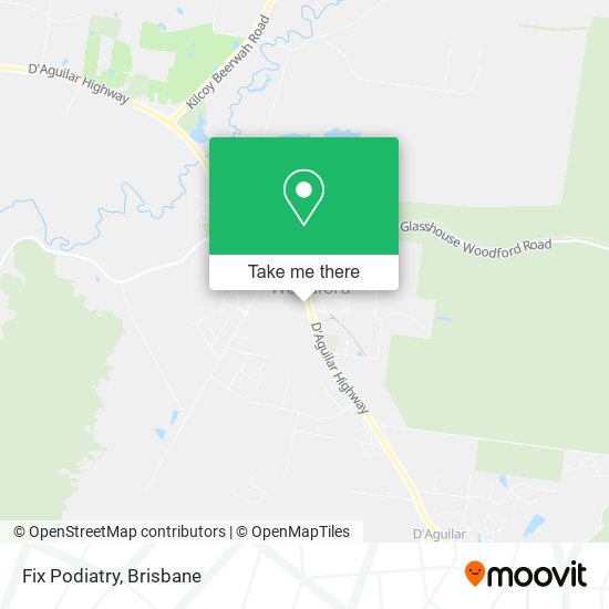 Fix Podiatry map