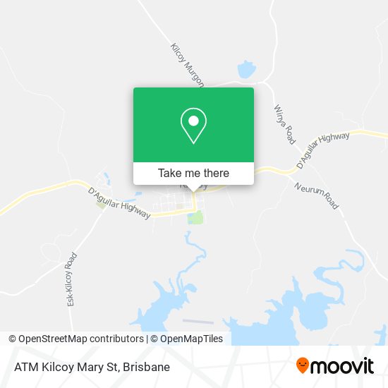 ATM Kilcoy Mary St map