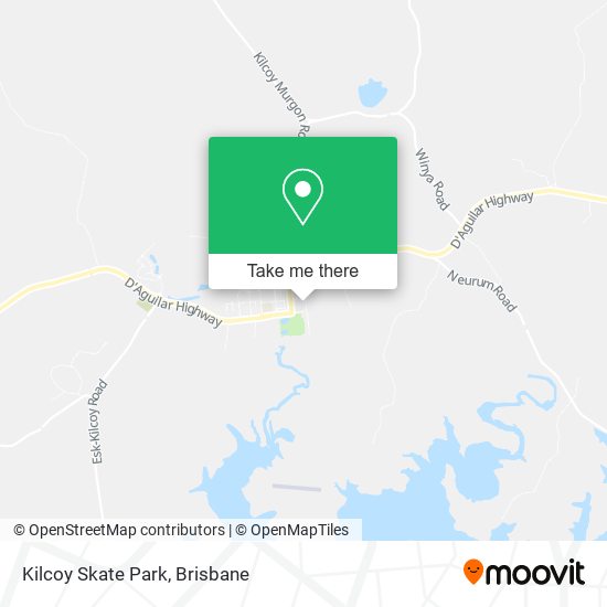 Kilcoy Skate Park map