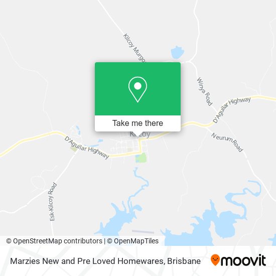 Marzies New and Pre Loved Homewares map