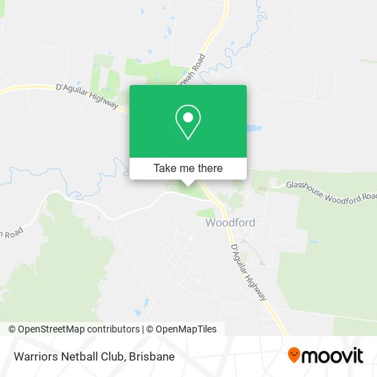 Warriors Netball Club map