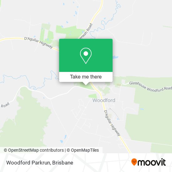 Woodford Parkrun map