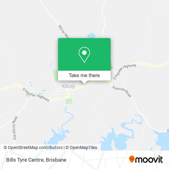 Bills Tyre Centre map