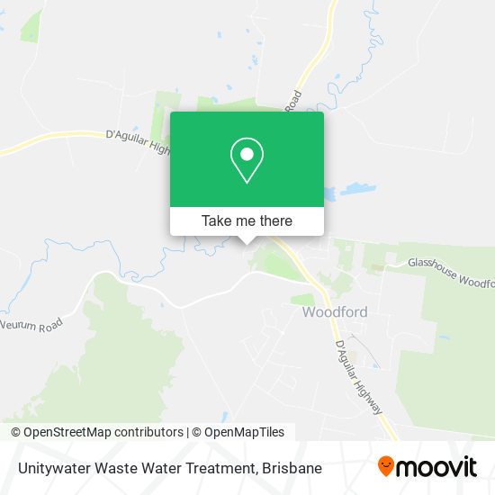 Unitywater Waste Water Treatment map