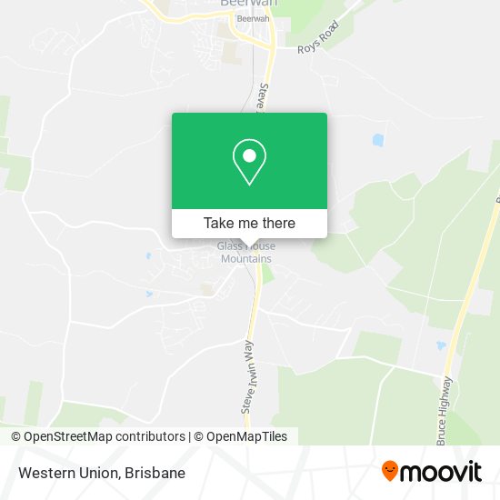 Western Union map