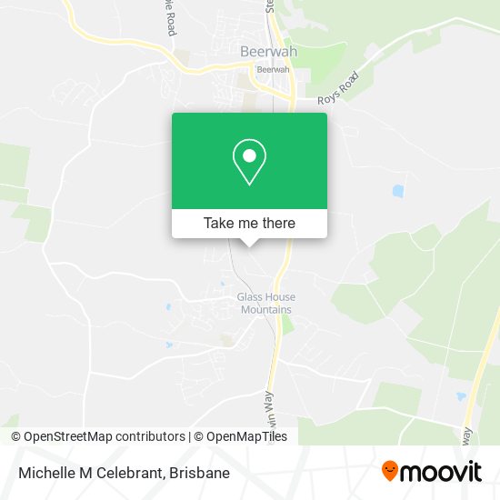 Michelle M Celebrant map