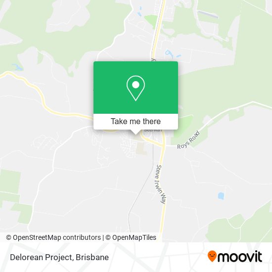 Delorean Project map
