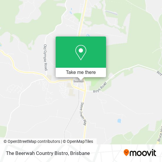 The Beerwah Country Bistro map