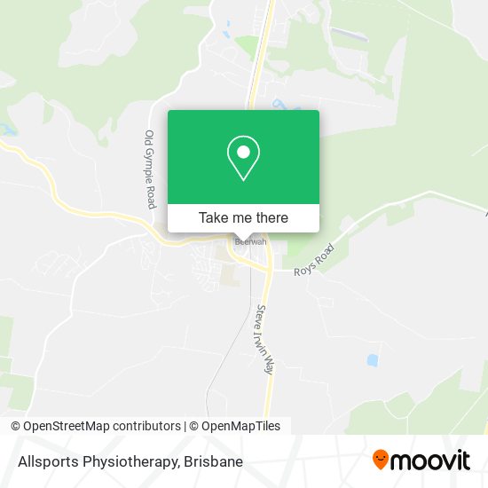 Allsports Physiotherapy map