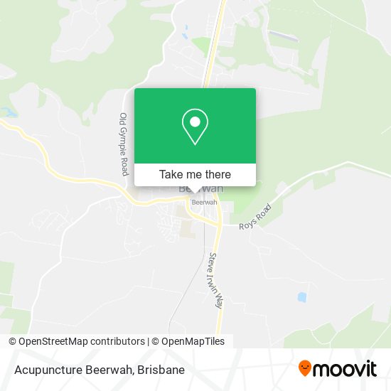 Acupuncture Beerwah map