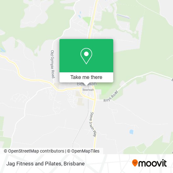 Jag Fitness and Pilates map