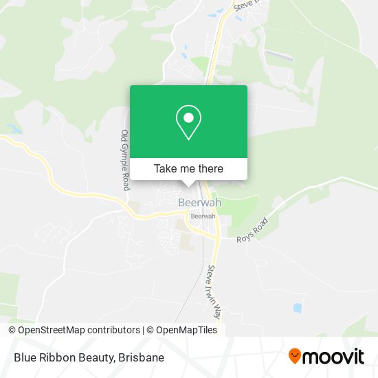 Blue Ribbon Beauty map