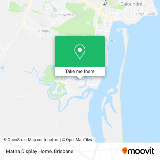 Matira Display Home map