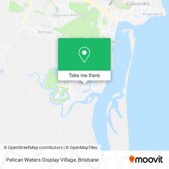 Pelican Waters Display Village map