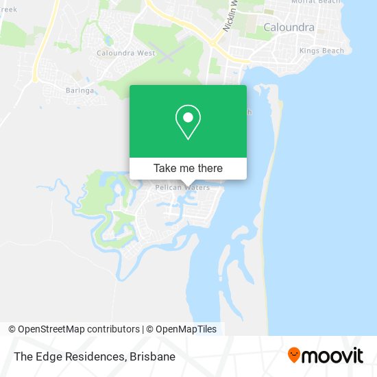 The Edge Residences map