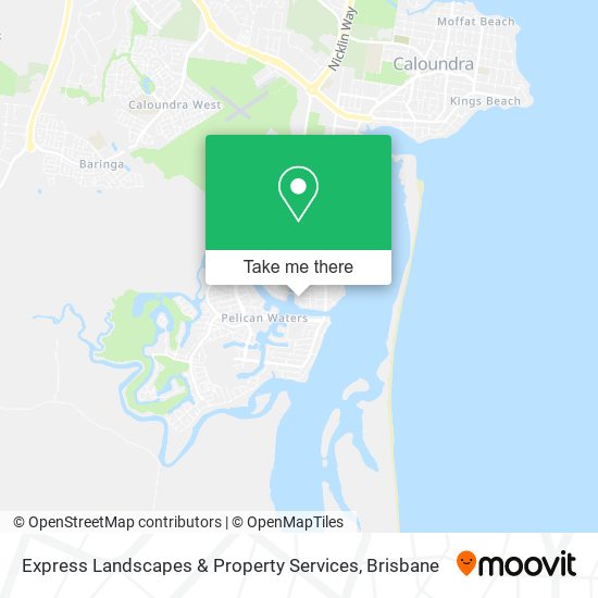 Mapa Express Landscapes & Property Services