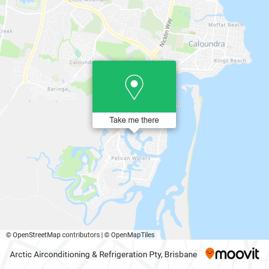 Arctic Airconditioning & Refrigeration Pty map