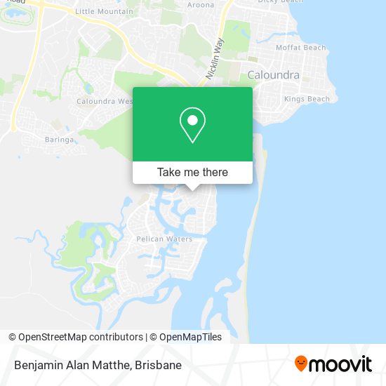Benjamin Alan Matthe map
