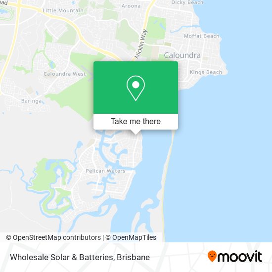 Wholesale Solar & Batteries map