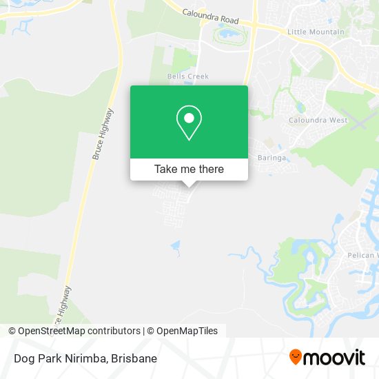 Dog Park Nirimba map