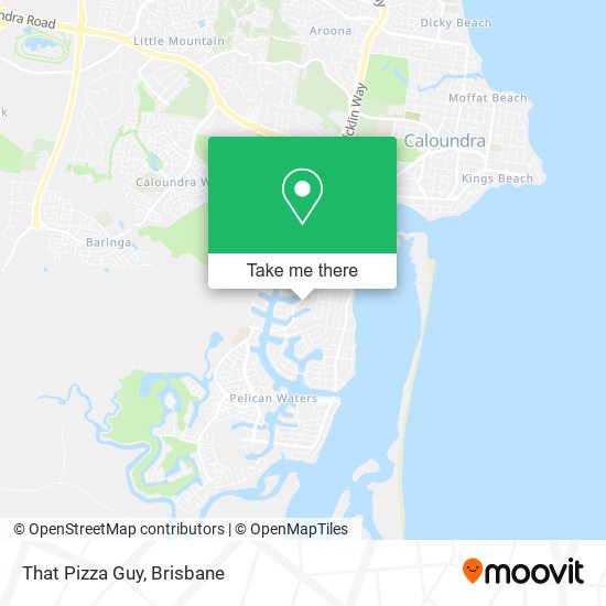 That Pizza Guy map
