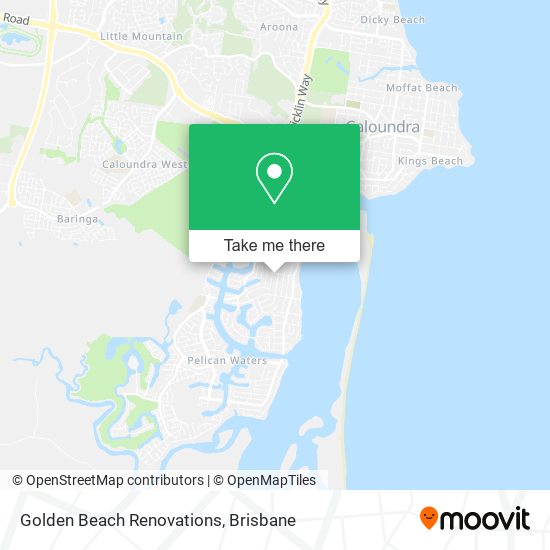Golden Beach Renovations map