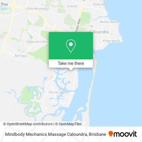 Mindbody Mechanics Massage Caloundra map
