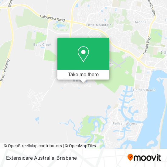 Extensicare Australia map