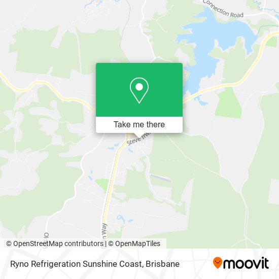 Ryno Refrigeration Sunshine Coast map