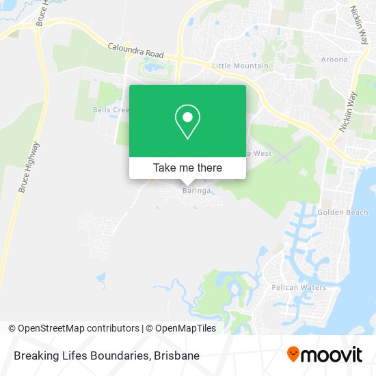 Breaking Lifes Boundaries map