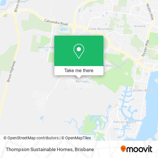 Thompson Sustainable Homes map