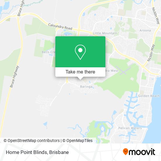 Home Point Blinds map