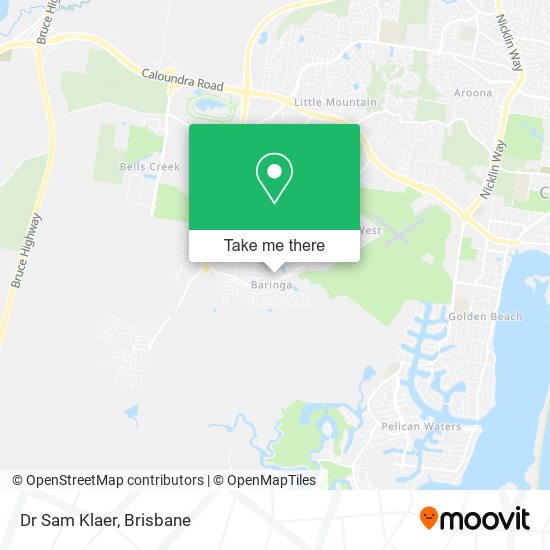 Dr Sam Klaer map