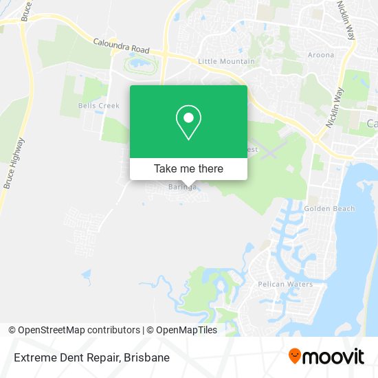 Extreme Dent Repair map