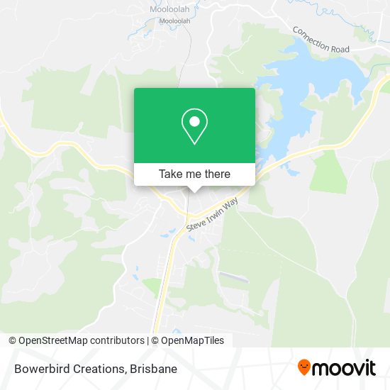 Bowerbird Creations map